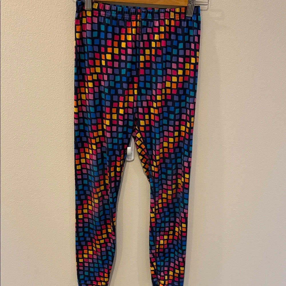 Girl’s Long Underwear Geometric Patterned Set